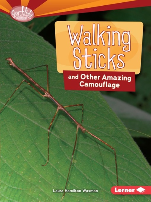 Title details for Walking Sticks and Other Amazing Camouflage by Laura Hamilton Waxman - Wait list